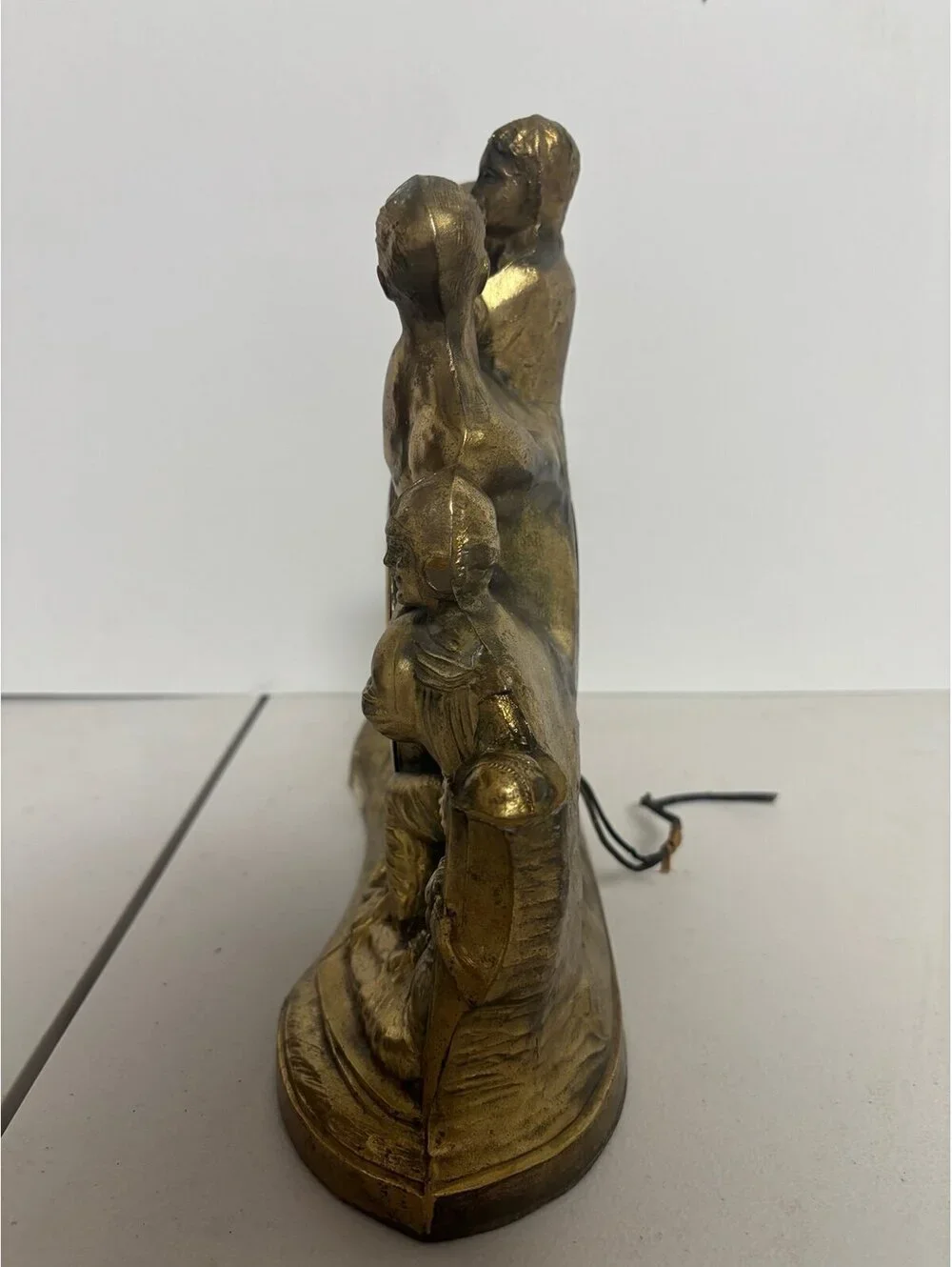 GOLDEN AGE BOXING CHAMPIONSHIP CLOCK-LOUIS, SCHMELING, BABE RUTH,RED GRANGE, ETC